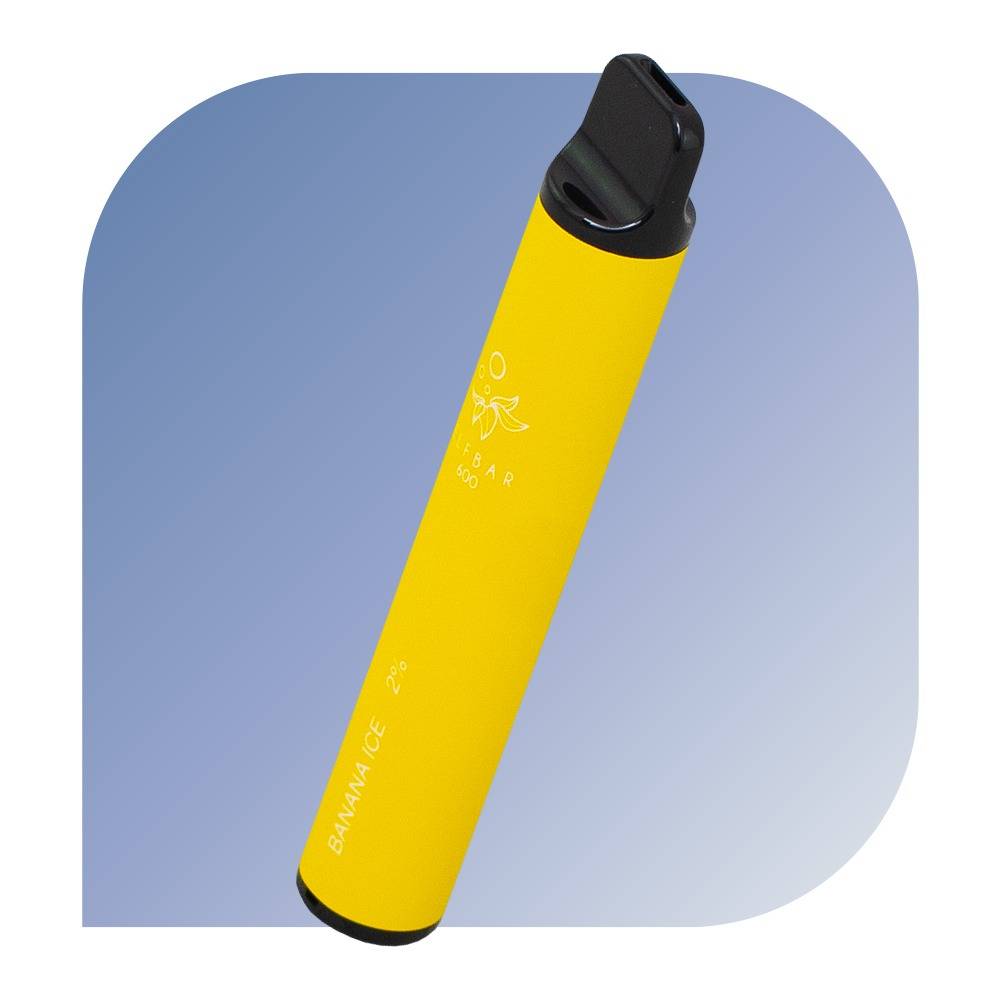 Elfbar 600 Puffs - Banana Ice (20mg/ml) - jednorazovu00e1 bezdymka