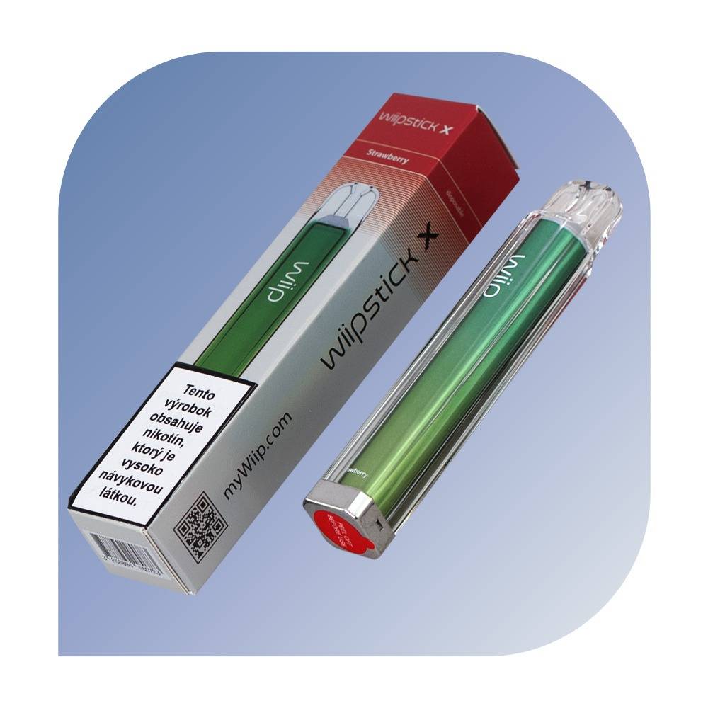 WIIPSTICK X - Raspberry (18mg/ml) - jednorazovu00e1 bezdymka