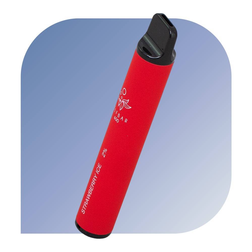 Elfbar 600 Puffs - Strawberry (20mg/ml) - jednorazovu00e1 bezdymka