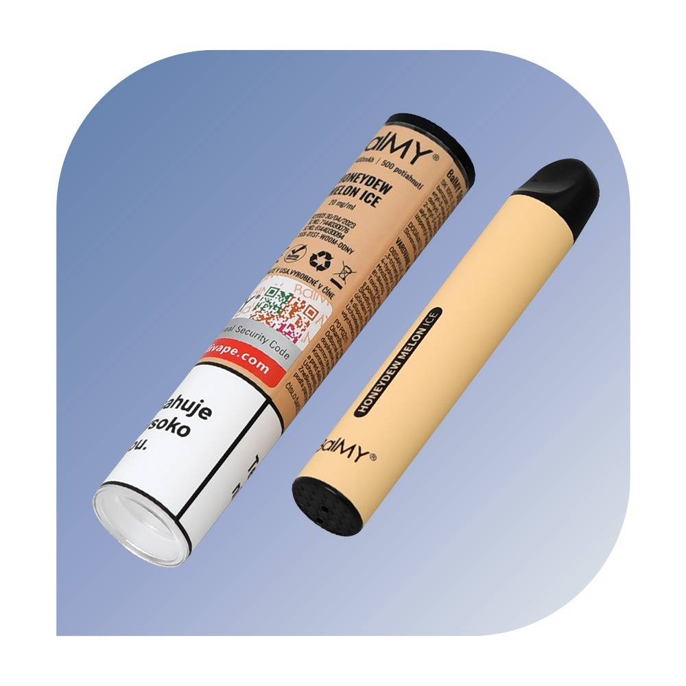 BalMy 500 Puffs - Honeydew Melon Ice (20mg/2ml) - jednorázová bezdymka