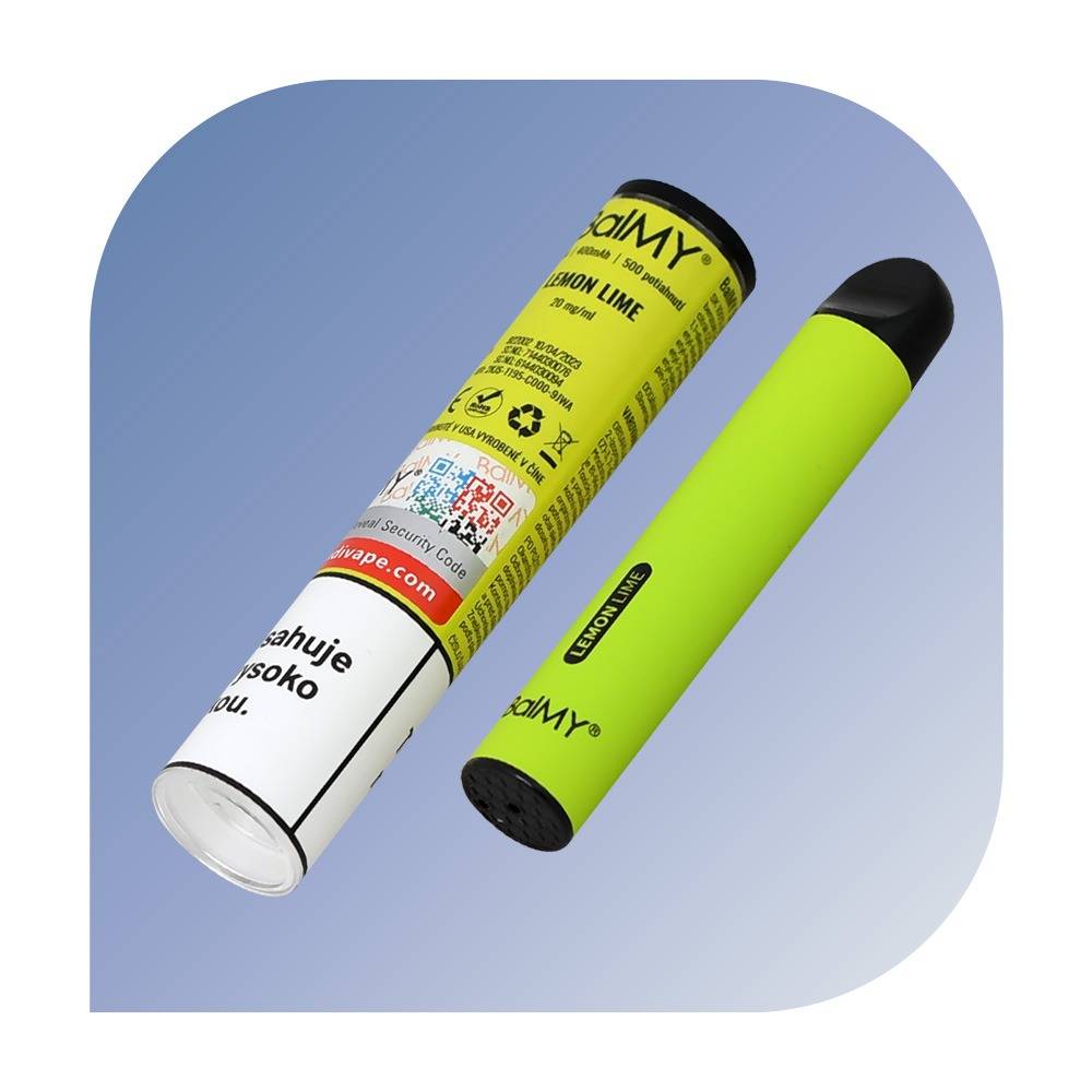 BalMy 500 Puffs - Lemon Lime (20mg/2ml) - jednorazová bezdymka