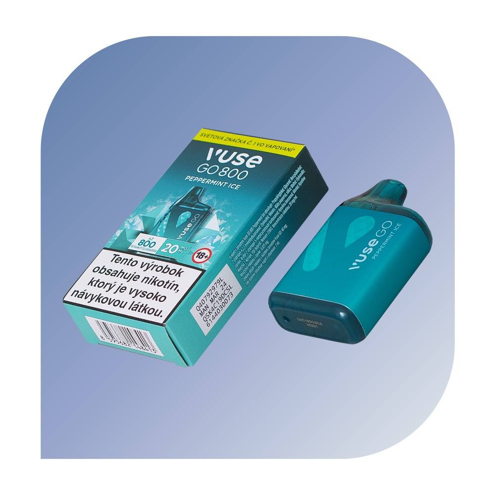 VUSE GO Edition 01 - Peppermint Ice (20mg/ml) - jednoru00e1zovu00e1 bezdymka