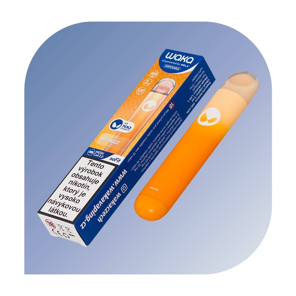 Waka soFit 700 Puffs - Red Buzz (18mg/ml) - jednorazovu00e1 bezdymka