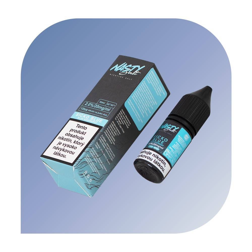 Nasty Salt - Sicko Blue Raspberry (10mg/ml) - e-liquid