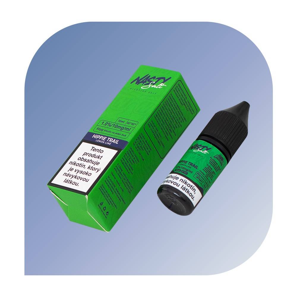Nasty Salt - Hippie Trail Lemon Lime (10mg/ml) - e-liquid