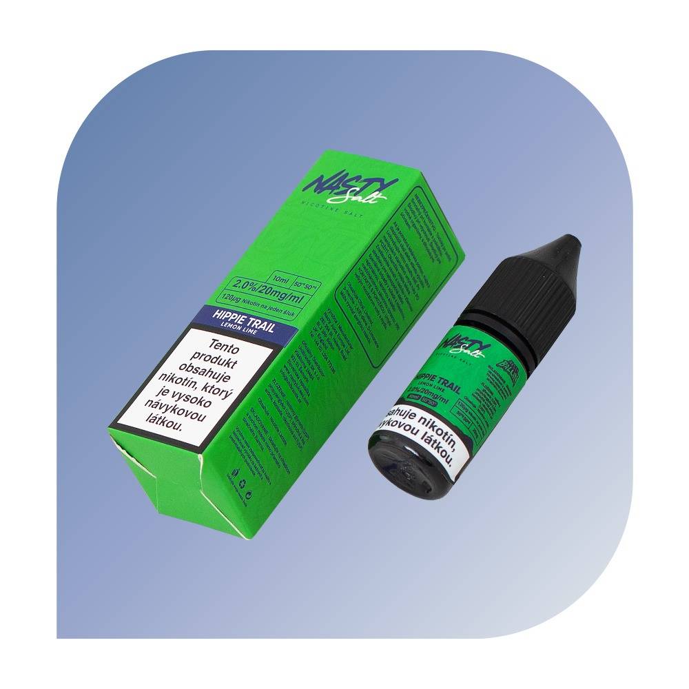 Nasty Salt - Hippie Trail Lemon Lime (20mg/ml) - e-liquid