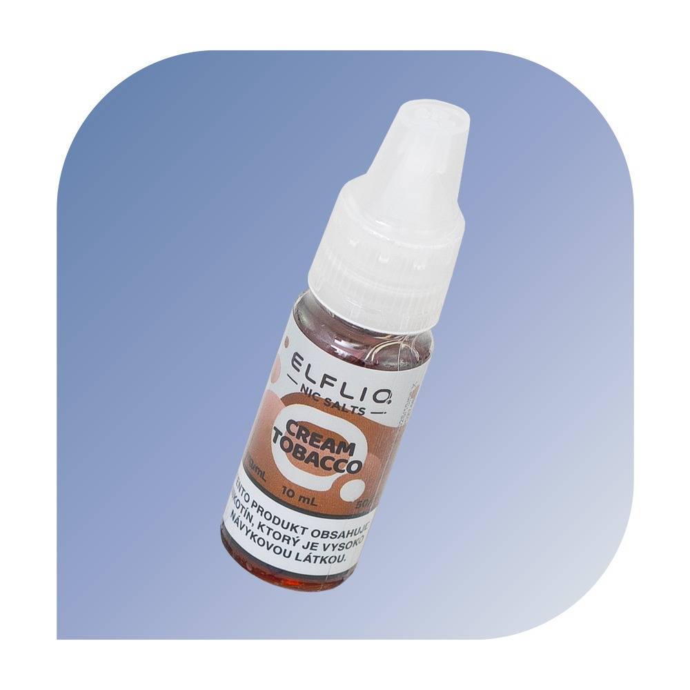 Elfliq - Cream Tobacco (20mg/ml) - e-liquid