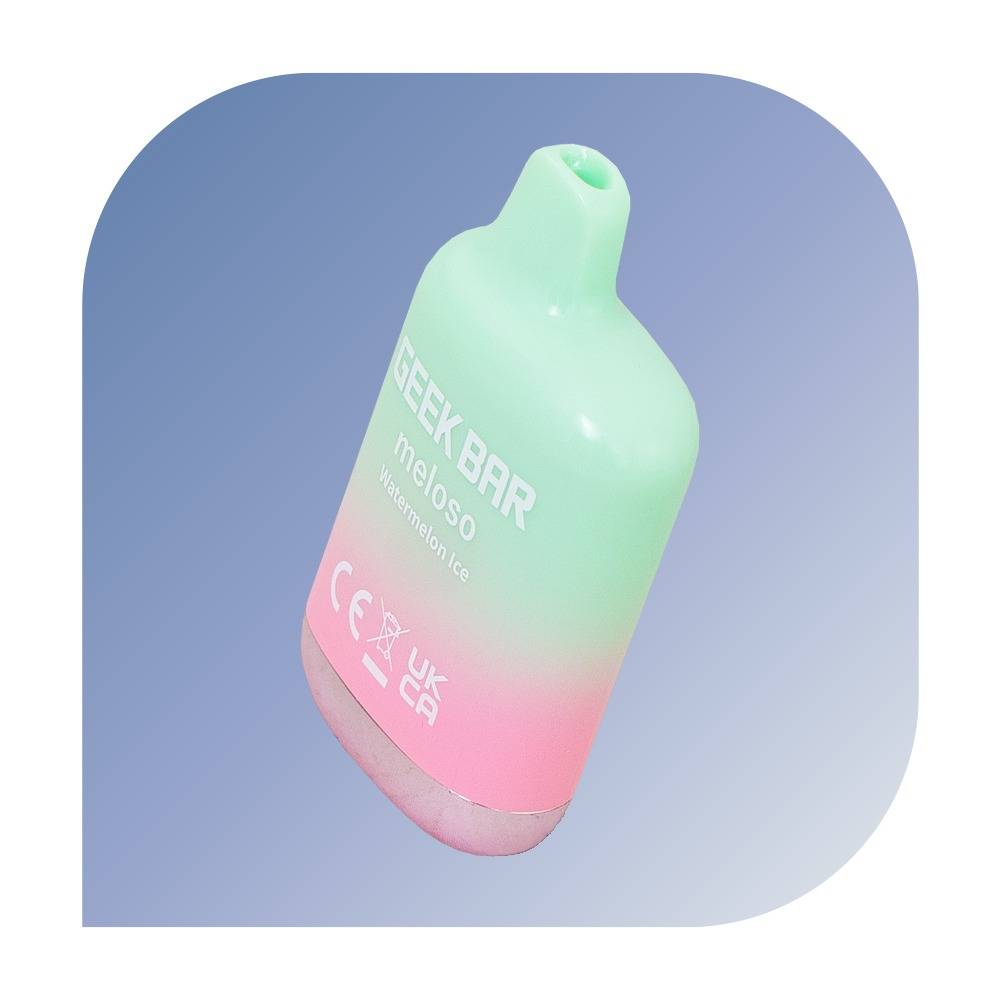 Geek Bar Meloso Mini 600 Puffs - Watermelon Ice (0mg/ml) - jednorazovu00e1 bezdymka