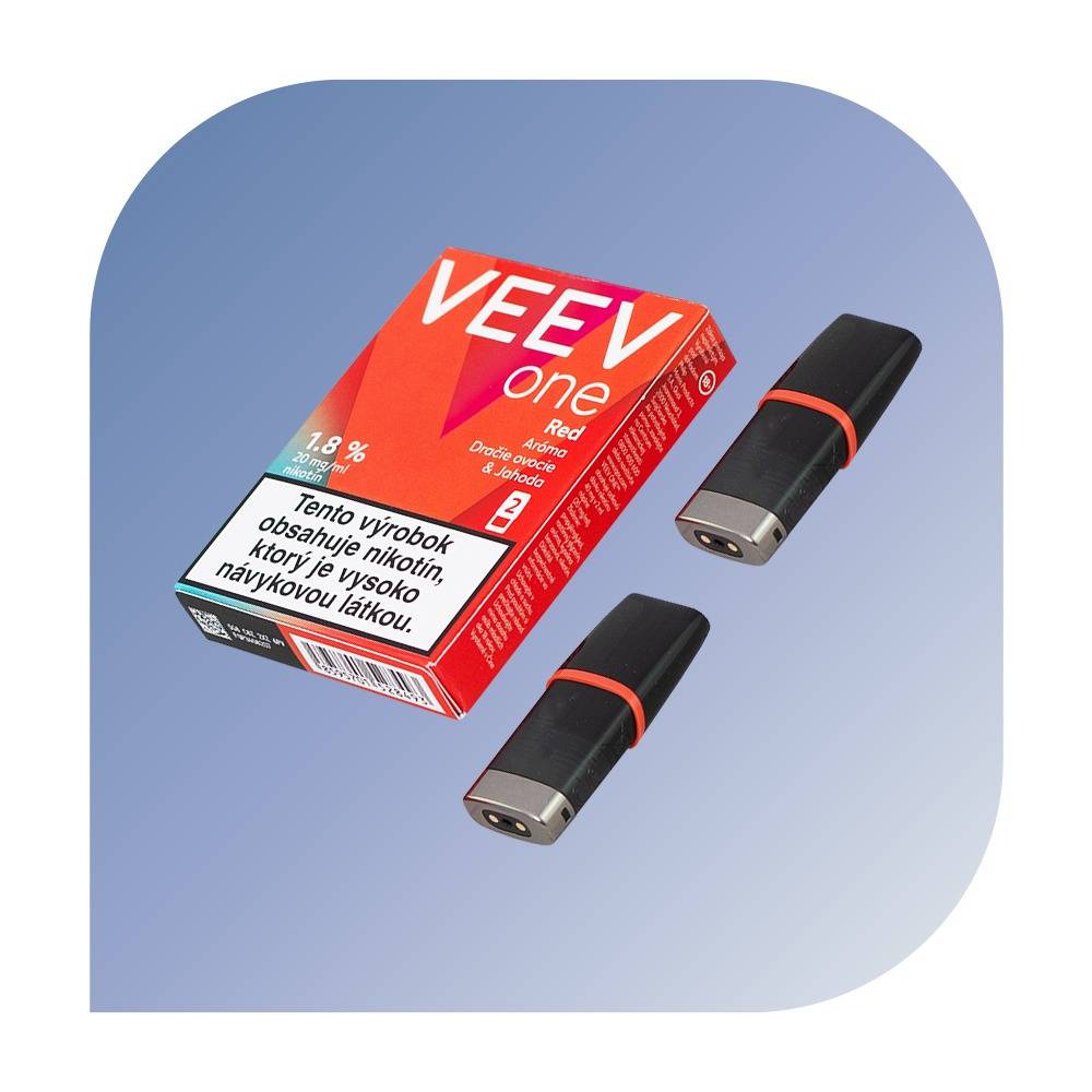 VEEV one - Red (20mg/ml) - vymeniteu013enu00fd POD 2ks