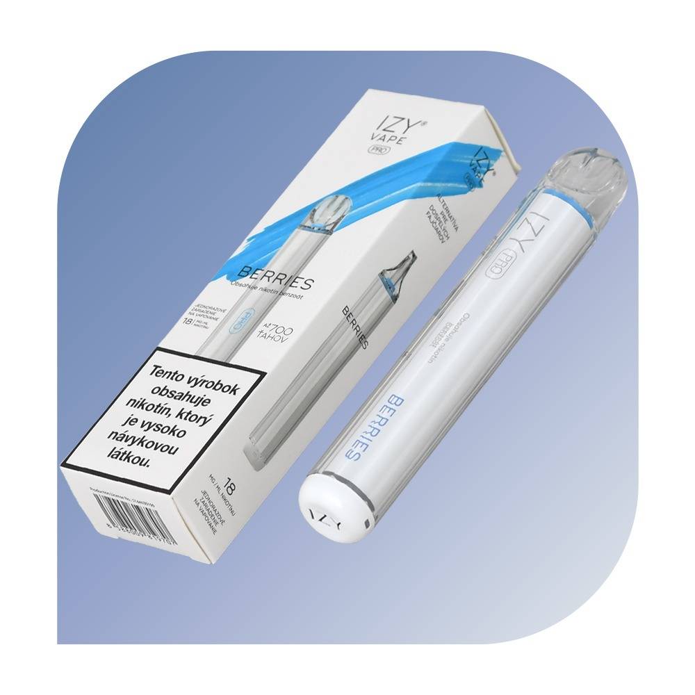 IZY PRO 700 Puffs - Berries (18mg/ml) - jednorazovu00e1 bezdymka