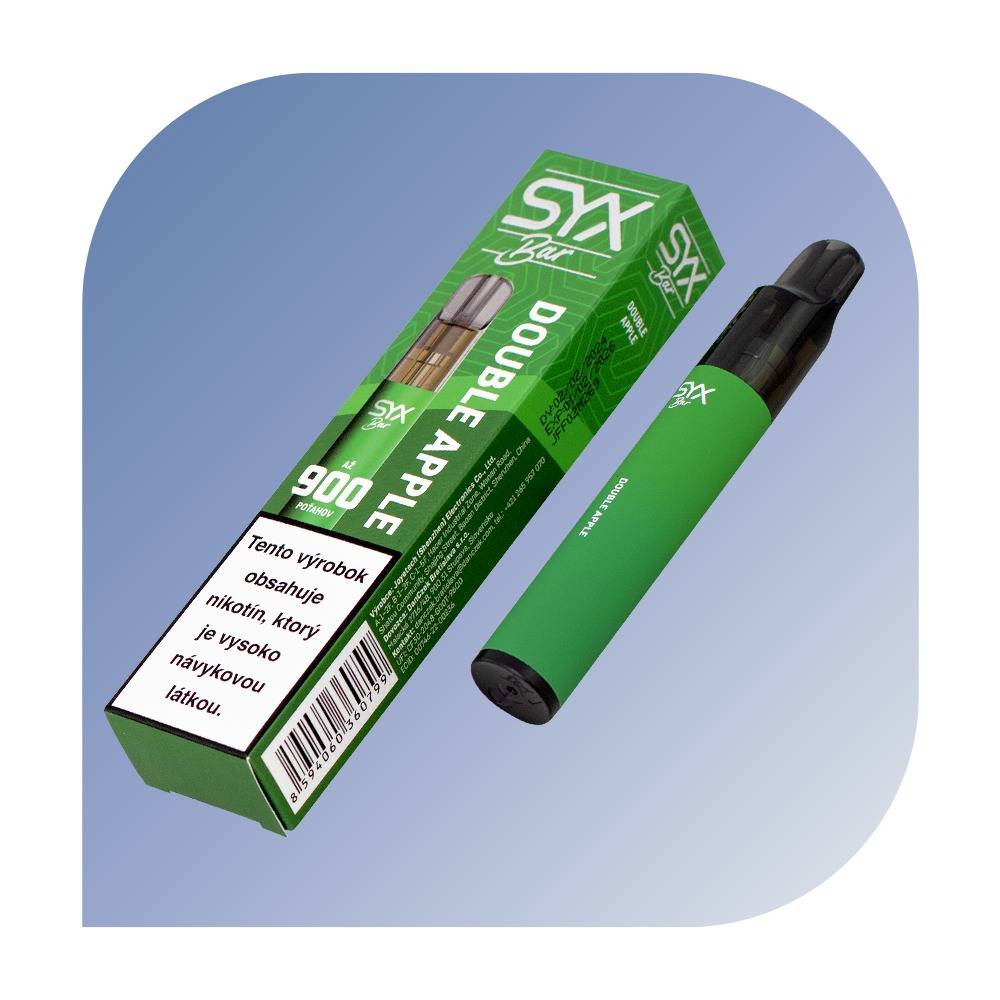 SYX Bar 900 Puffs - Double Apple (20mg/ml) - jednorazovu00e1 bezdymka