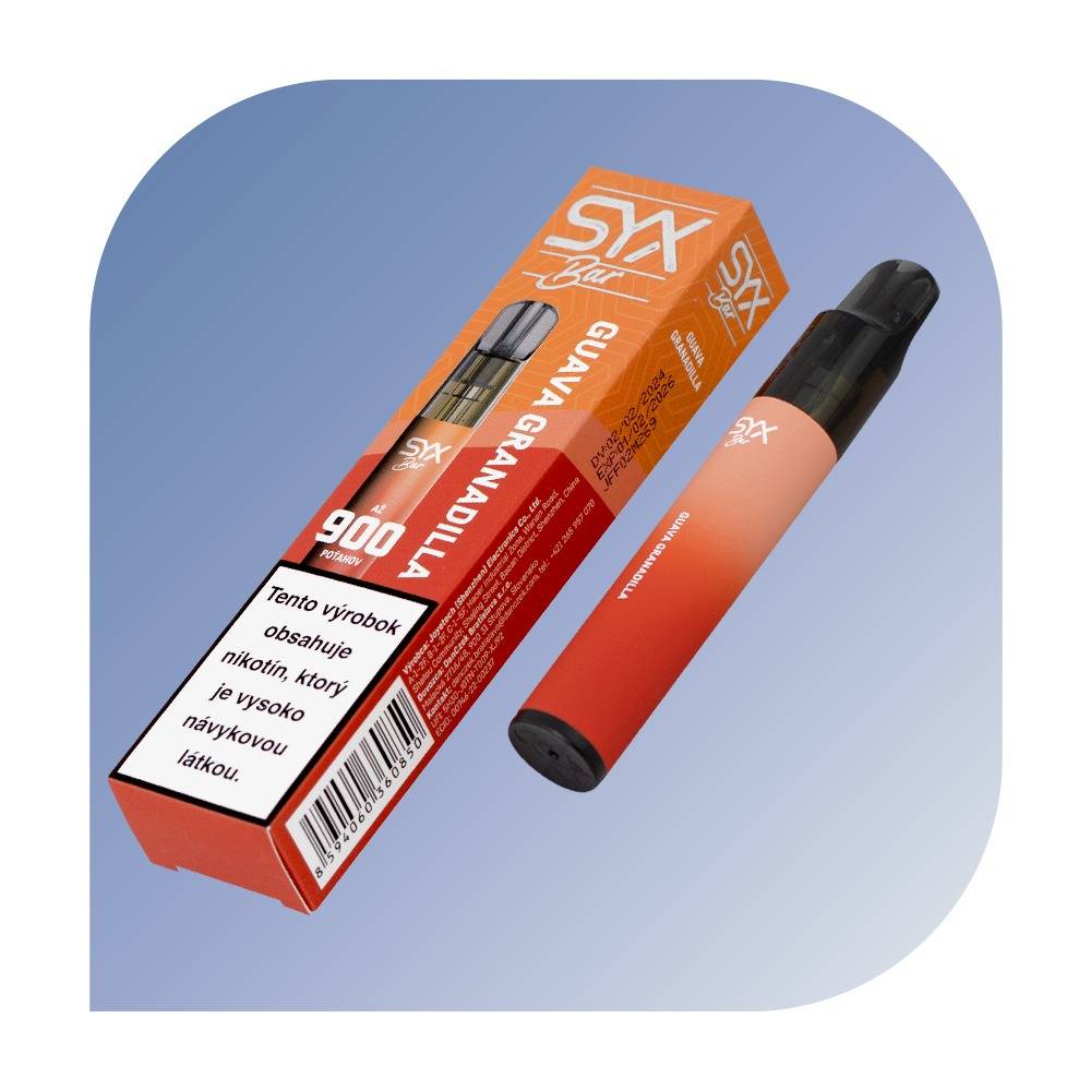 SYX Bar 900 Puffs - Guava Granadilla (20mg/ml) - jednorazovu00e1 bezdymka
