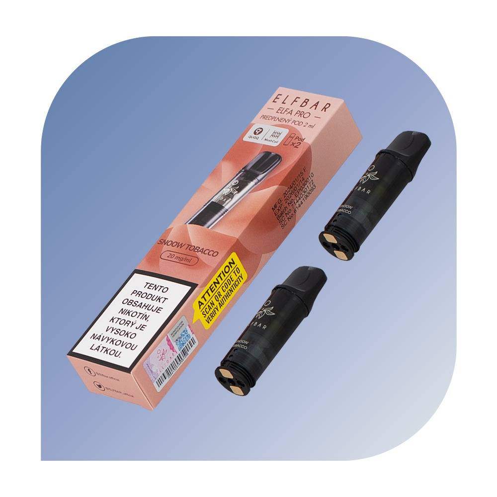 Elfbar 600 Puffs - Apple + Peach (20mg/ml) - jednorazová bezdymka