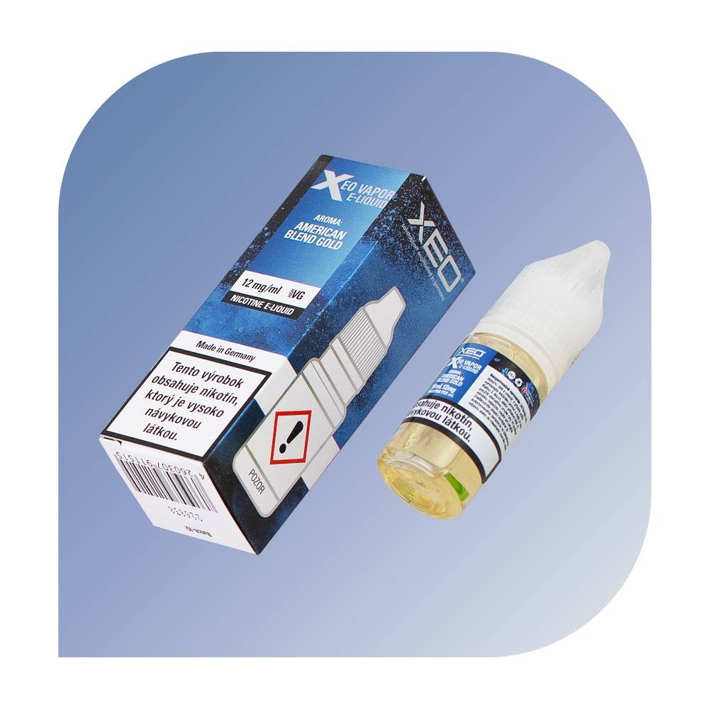 XEO - American Blend Gold (12mg/ml) - e-liquid