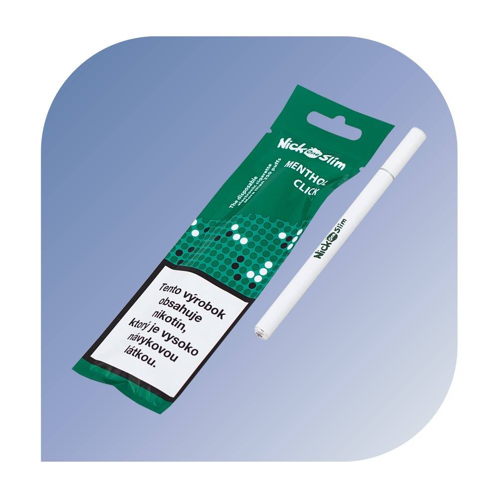 Nick One Slim 250 Puffs - Menthol (16mg/ml) - jednorazovu00e1 bezdymka