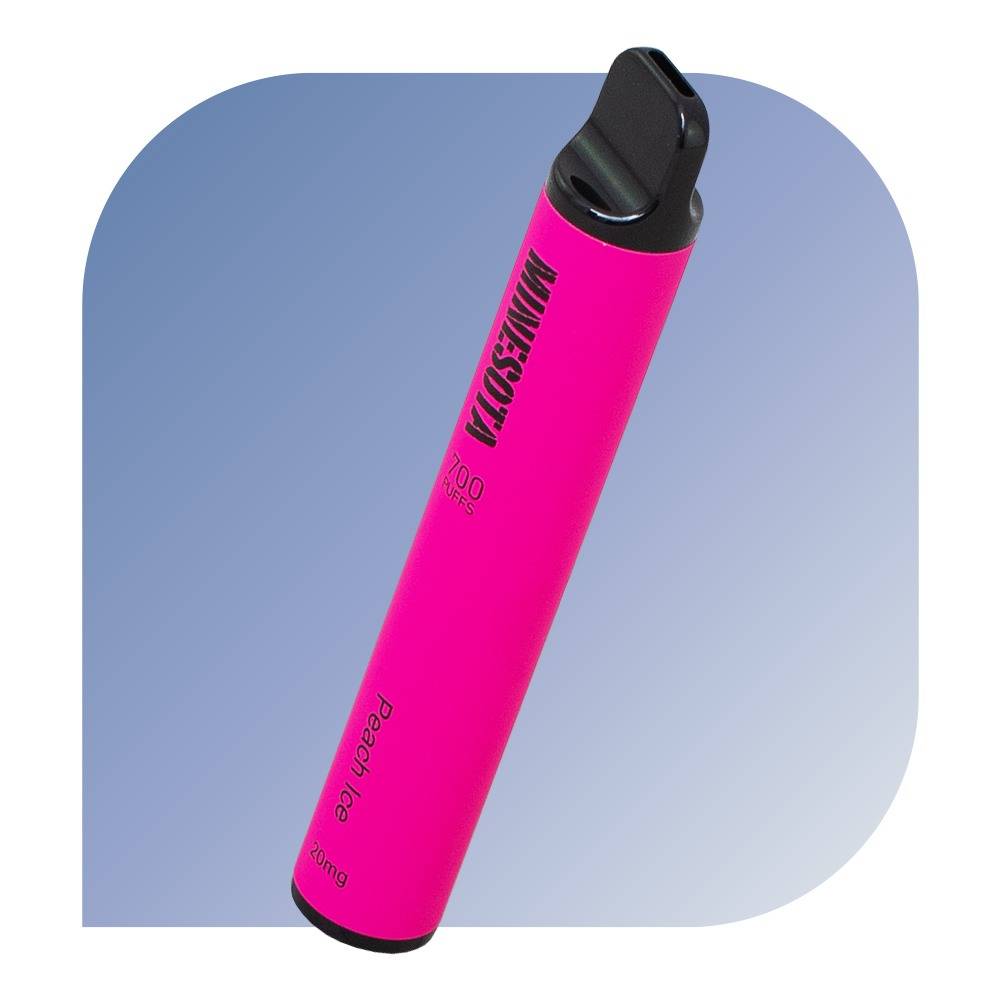 Minesota 700 Puffs - Peach Ice (0mg/ml) - jednorazovu00e1 bezdymka