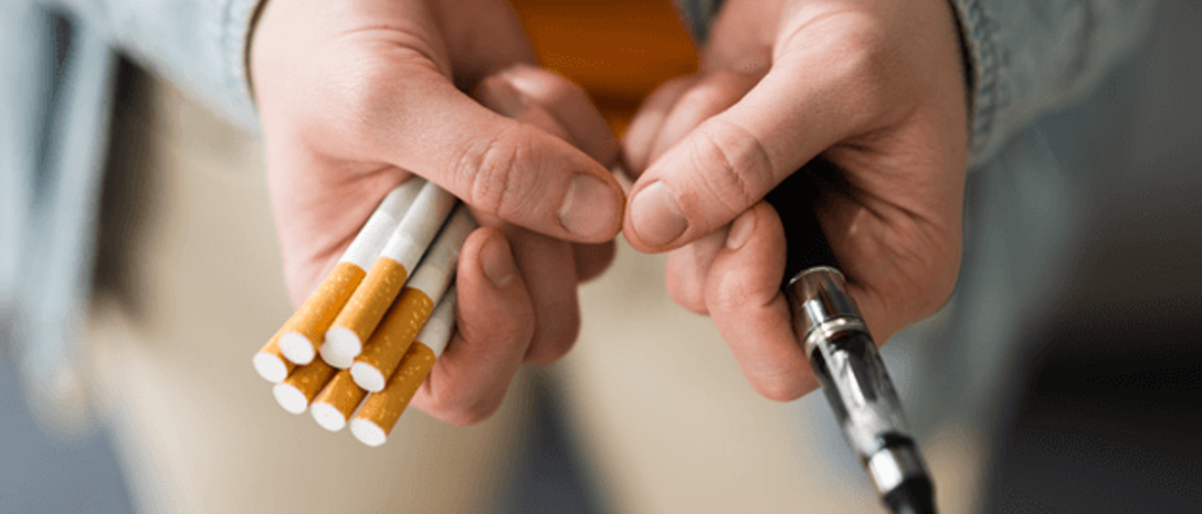 fajčenie elektronickej cigarety