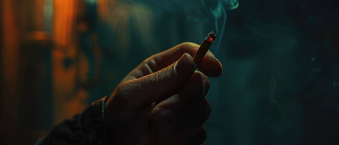 klasická cigareta s nikotínom