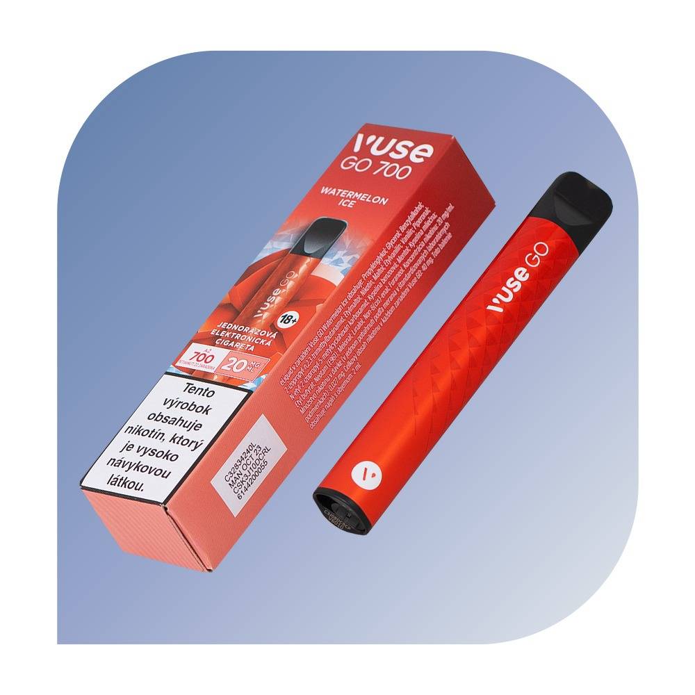 VUSE GO 700 - Watermelon Ice (20mg/2ml) - jednorazovu00e1 bezdymka