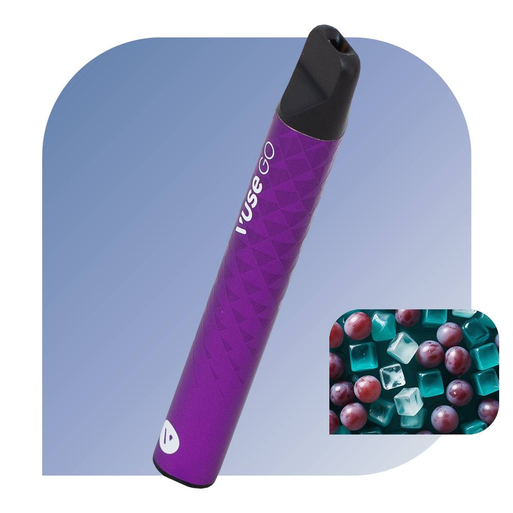 elfbar elfa master akku VUSE GO 700 Puffs - Grape Ice (20mg/ml)