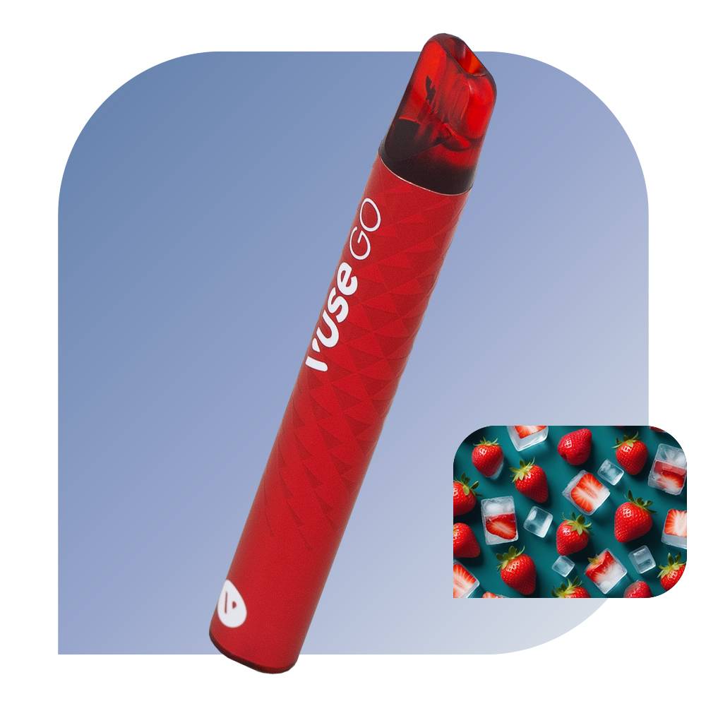 vuse go 700 strawberry VUSE GO 700 Puffs - Strawberry Ice (20mg/ml)
