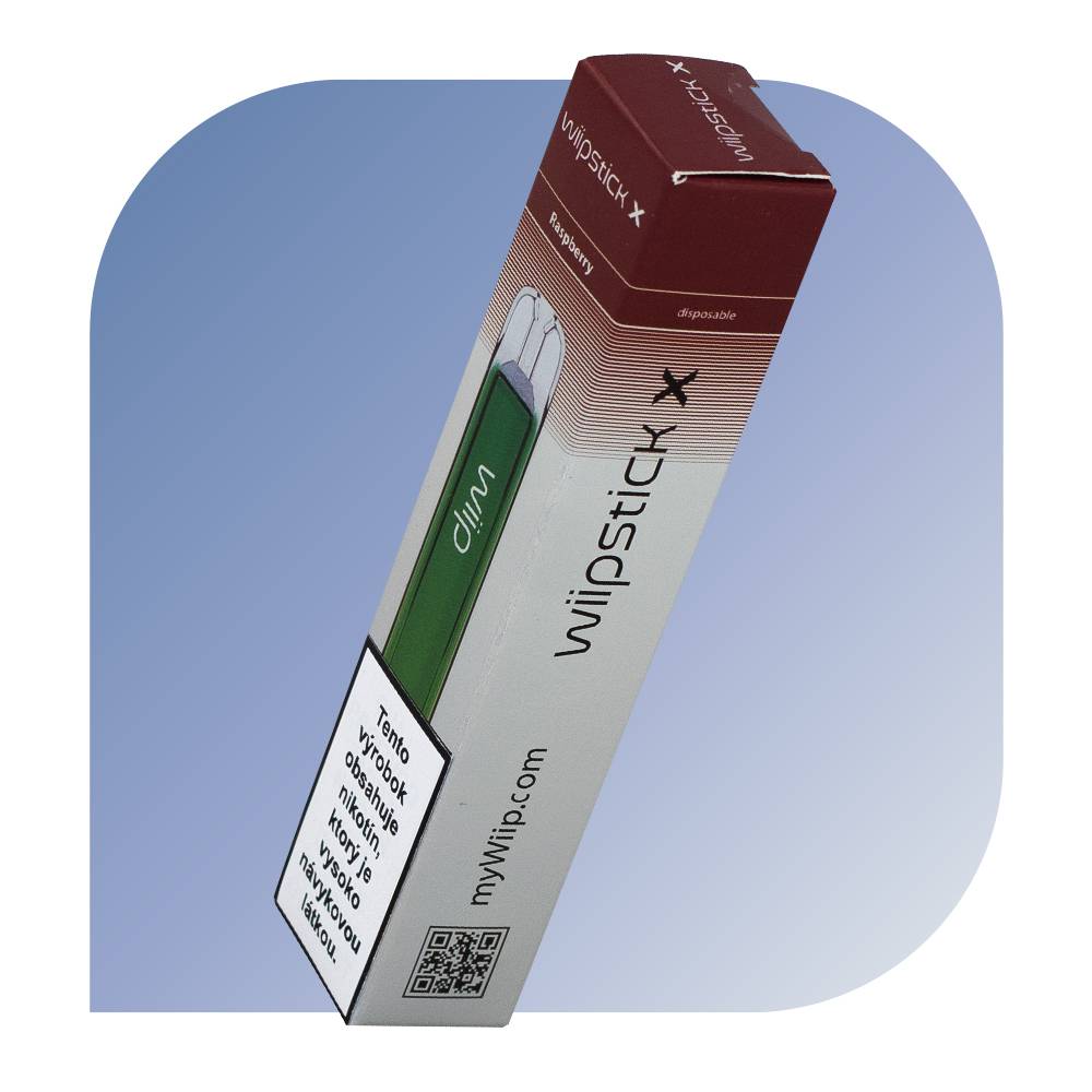 WIIPSTICK X - Raspberry (18mg/ml) | Gudvio.sk