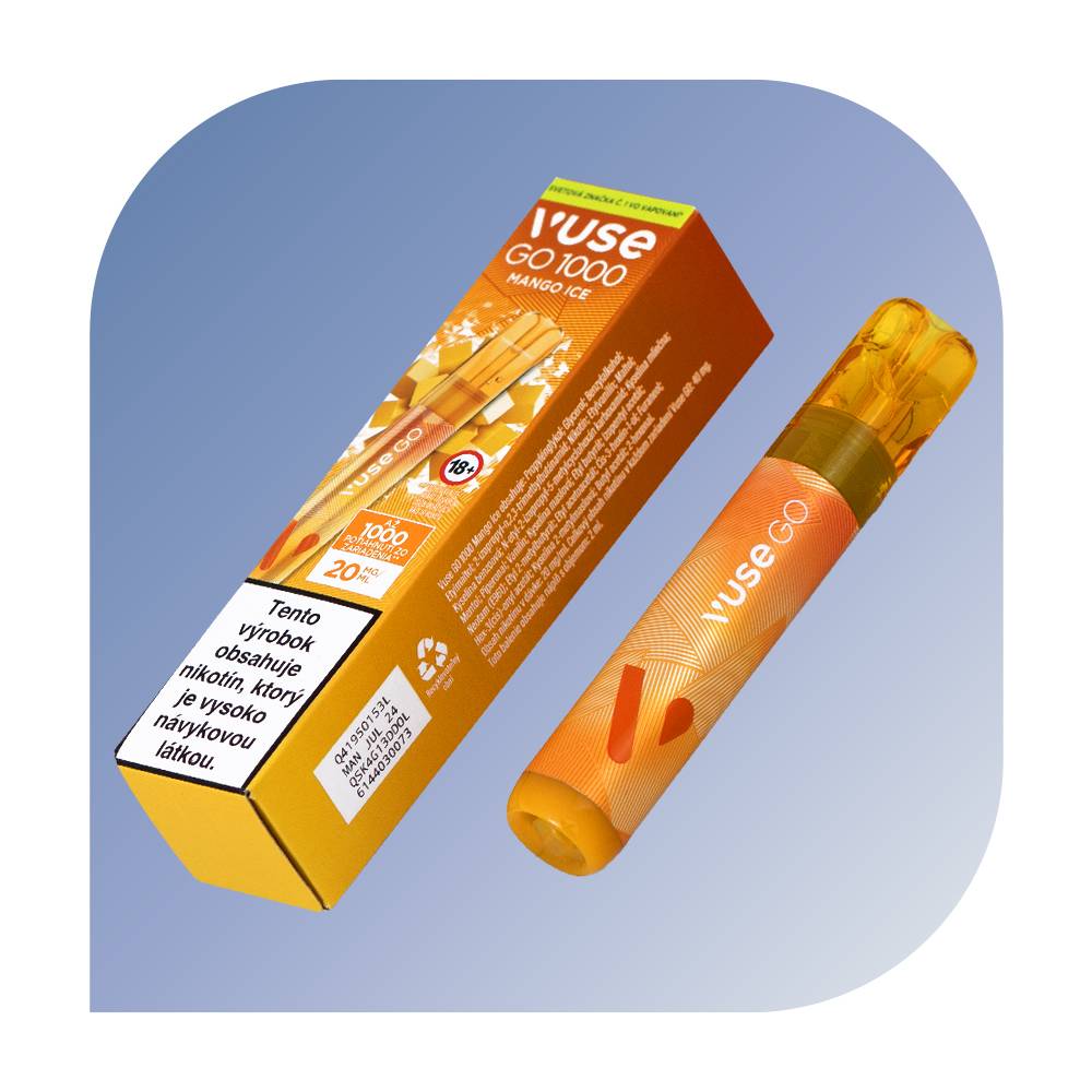 VUSE GO 1000 Puffs - Mango Ice (20mg/ml)