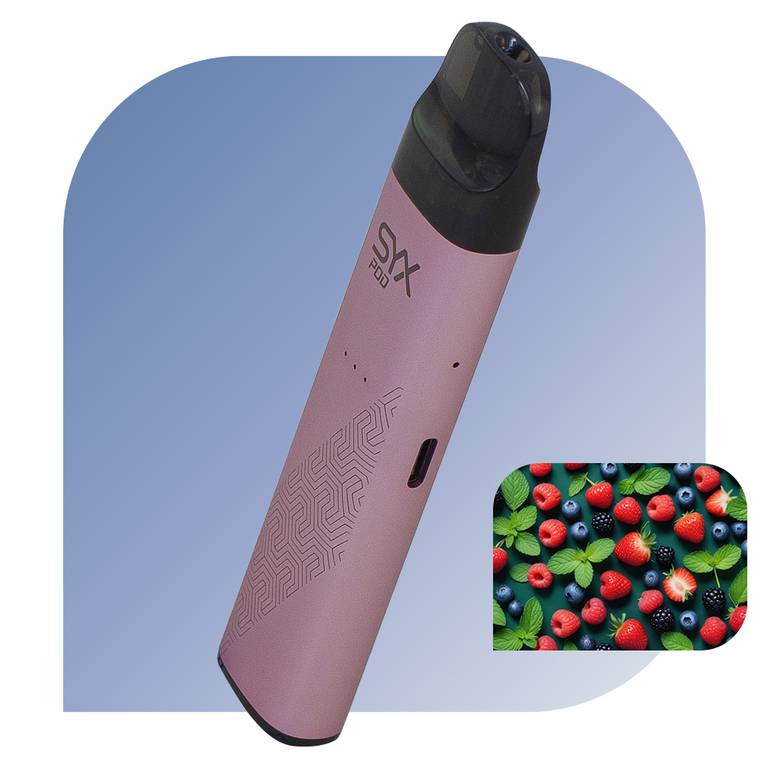 SYX POD Kit Pink + Mixed Berries (20mg/ml) | Gudvio.sk SYX POD Kit Pink + Mixed Berries (20mg/ml) | Gudvio.sk