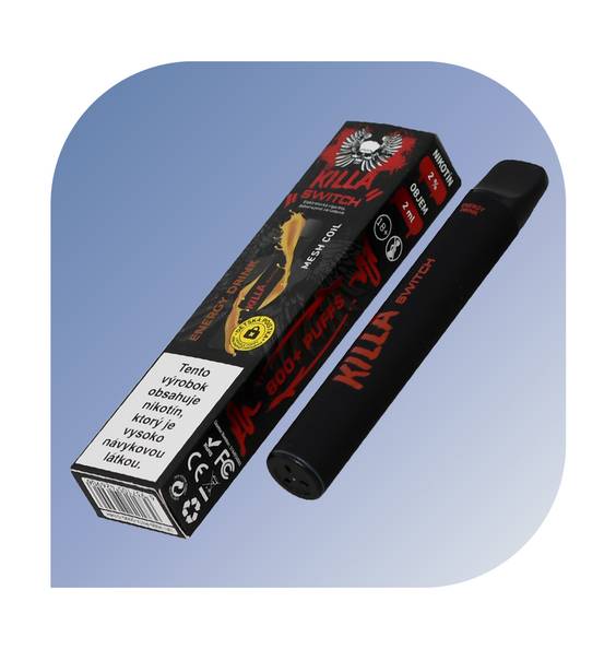 KILLA SWITCH 800 Puffs - Energy Drink (20mg/ml) | Gudvio.sk KILLA SWITCH 800 Puffs - Energy Drink (20mg/ml) | Gudvio.sk