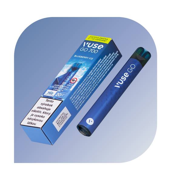 VUSE GO 700 Puffs - Blueberry Ice (20mg/ml) | Gudvio.sk VUSE GO 700 Puffs - Blueberry Ice (20mg/ml) | Gudvio.sk