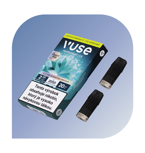 VUSE GO - Peppermint Ice (20mg/ml) | Gudvio.sk VUSE GO - Peppermint Ice (20mg/ml) | Gudvio.sk