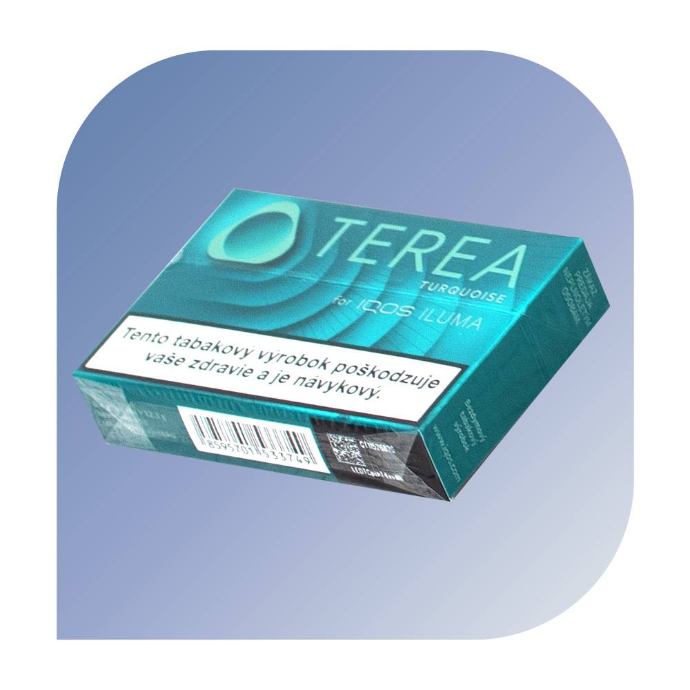 TEREA Turquoise Mint 6,2 g - náplne do IQOS ILUMA