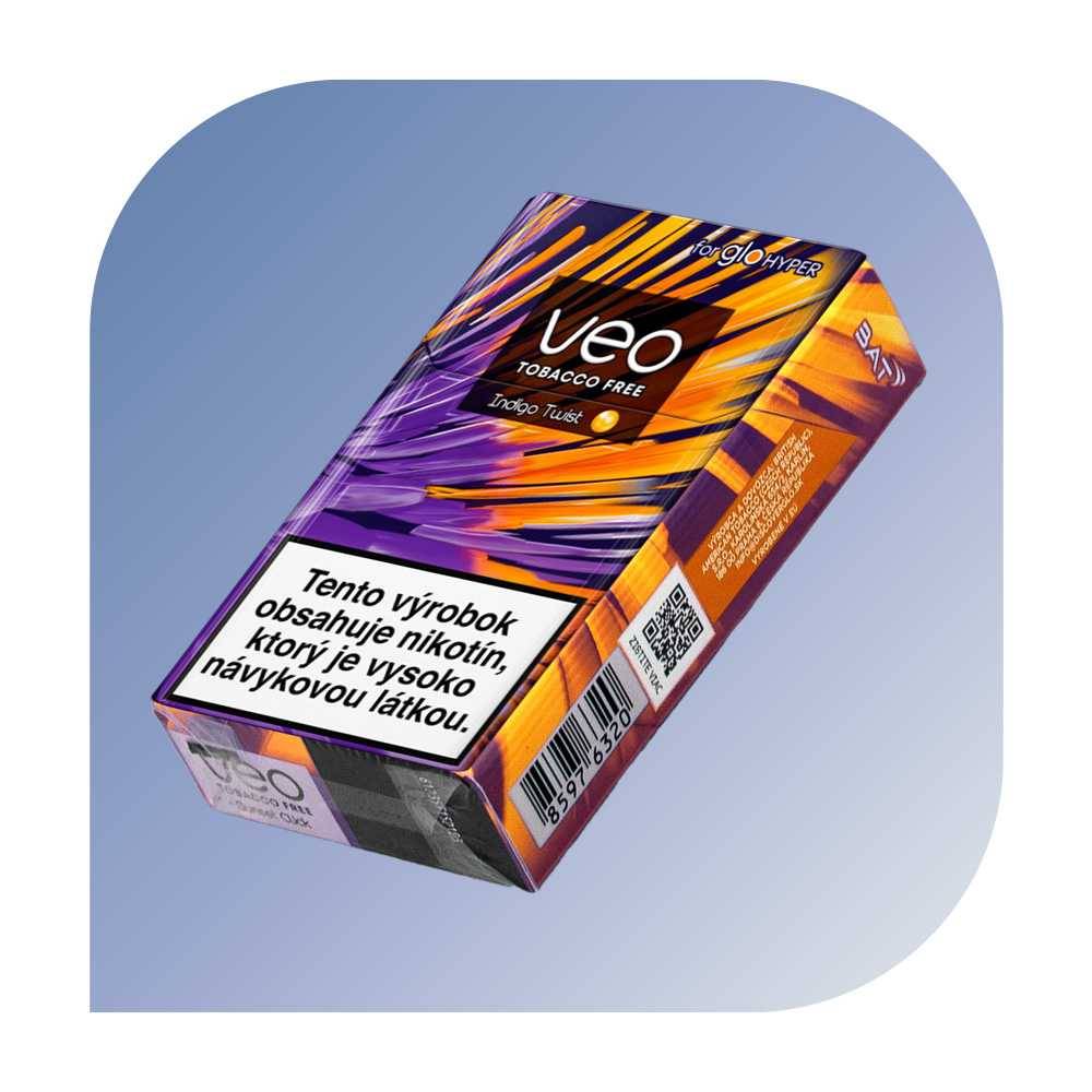 VEO Indigo Twist 4,1 g - bez tabakové náplne do GLO